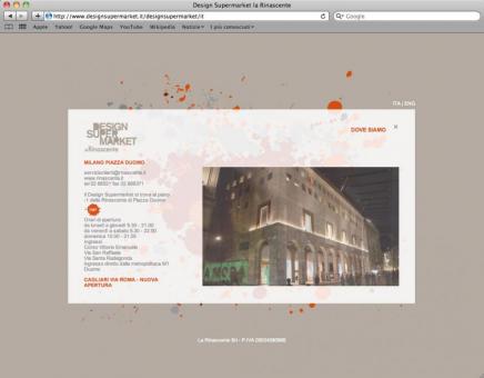 Design Supermarket, La Rinascente @ Radl & - Website design 2 - www.designsupermarket.it