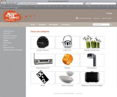 Design Supermarket, La Rinascente @ Radl & - E-shop design #2